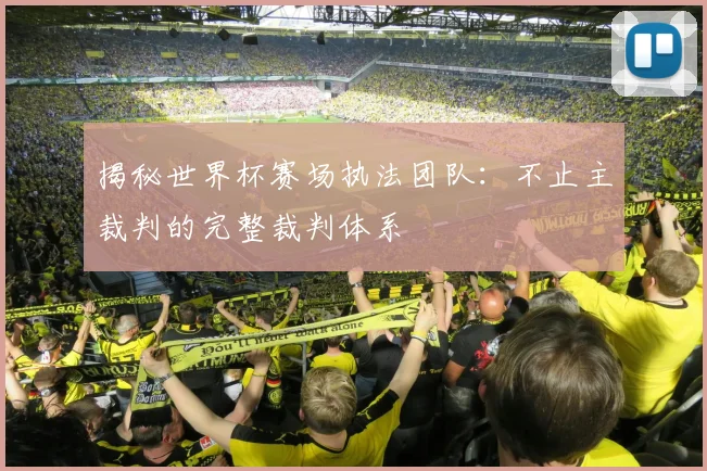 揭秘世界杯赛场执法团队：不止主裁判的完整裁判体系
